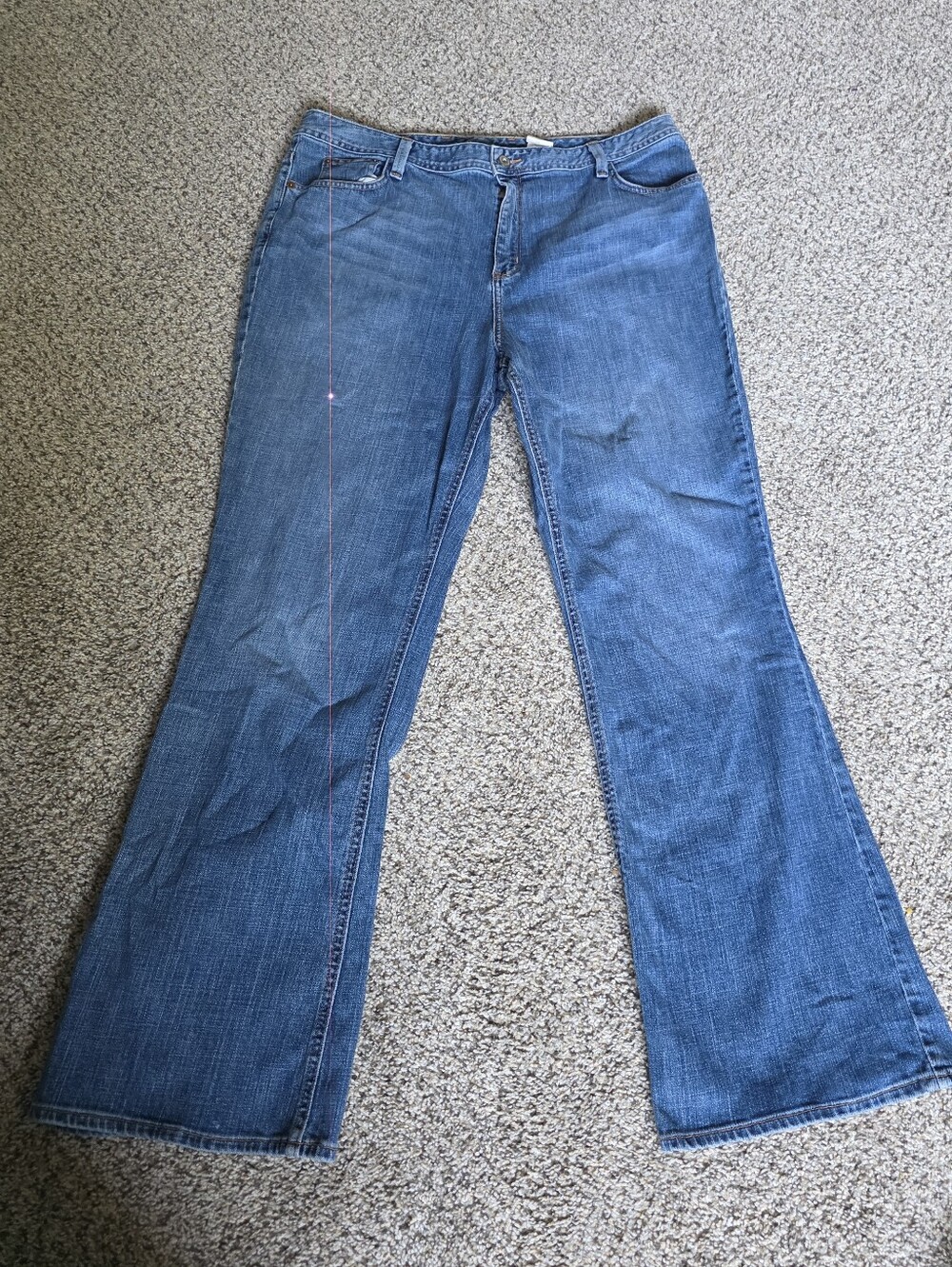 Eddie Bauer Blue Flare Jeans Good Conditions